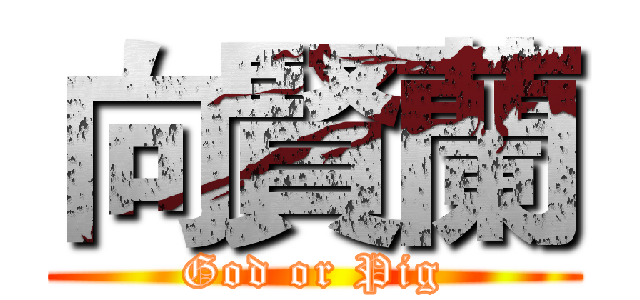 向賢蘭 (God or Pig)