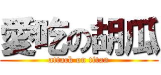 愛吃の胡瓜 (attack on titan)