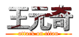 王元奇 (attack on titan)