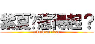 紫夏你惹得起？ (attack on titan)