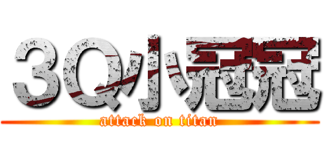 ３Ｑ小冠冠 (attack on titan)