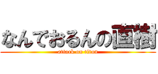 なんでおるんの直樹 (attack on titan)