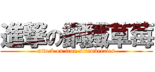 進撃の鋼鐵草莓 (attack on iron strawberries)