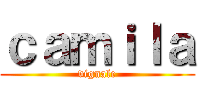 ｃａｍｉｌａ (vignale)