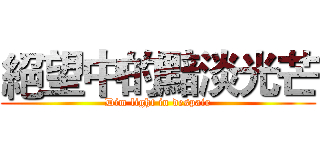 絕望中的黯淡光芒 (Dim light in despair)