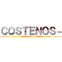 ＣＯＳＴＥＮＯＳ－ (costeños)