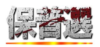 保普選 ()