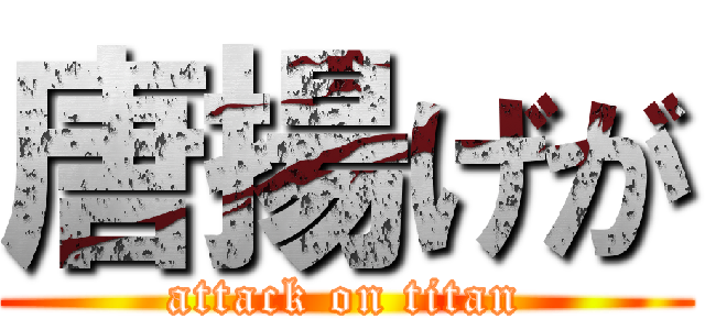 唐揚げが (attack on titan)