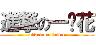 進撃の一朵花 (attack on flower)