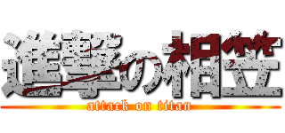 進撃の相笠 (attack on titan)