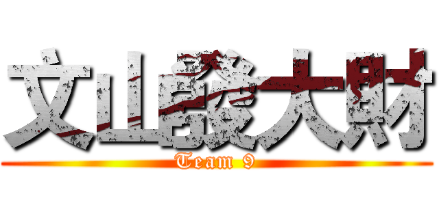 文山發大財 (Team 9)