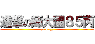 進撃の師大國８５丙 (go  crazy)
