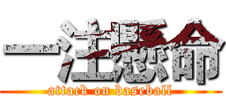 一注懸命 (attack on baseball)