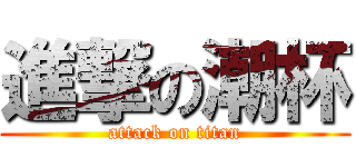 進撃の潮杯 (attack on titan)