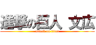 進撃の巨人 文広 (attack on titan)