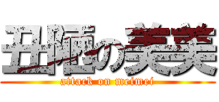 丑陋の美美 (attack on meimei)