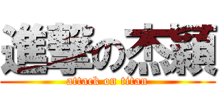 進撃の杰穎 (attack on titan)
