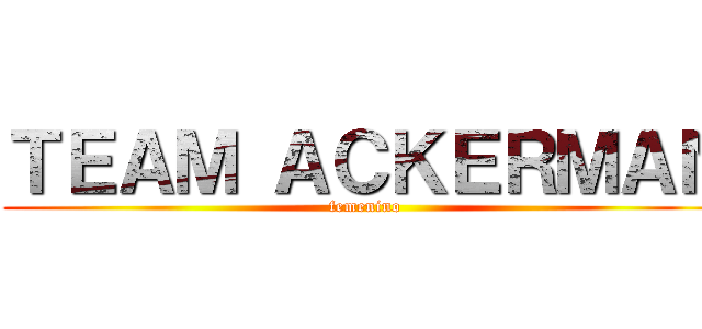 ＴＥＡＭ ＡＣＫＥＲＭＡＮ (femenino)