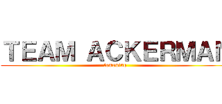 ＴＥＡＭ ＡＣＫＥＲＭＡＮ (femenino)