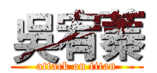 吳宥蓁 (attack on titan)