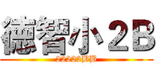 徳智小２Ｂ (22222BB)