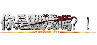 你是腦殘嗎？！ (attack on titan)