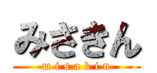 みさきん (m i s a k i n)