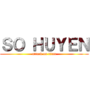 ＳＯ ＨＵＹＥＮ (attack on titan)