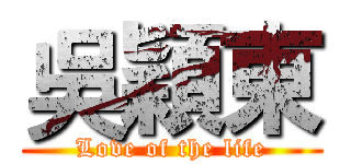 吳穎東 (Love of the life)