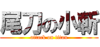 尾刀の小斬 (attack on titan)