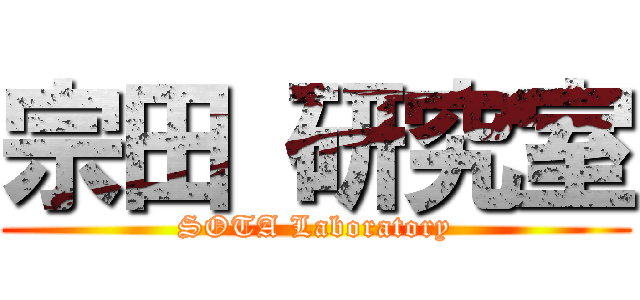 宗田 研究室 (SOTA Laboratory)