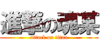 進撃の魂某 (attack on titan)