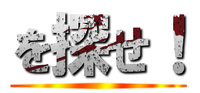 を探せ！ ()