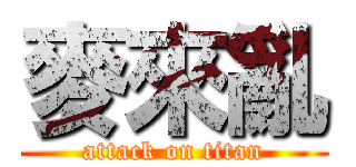 麥來亂 (attack on titan)