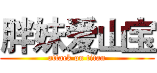 胖妹爱山宝 (attack on titan)
