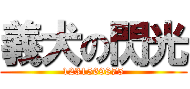 義犬の閃光 (1231569875)