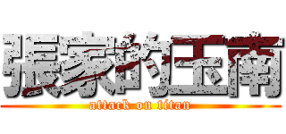 張家的玉南 (attack on titan)