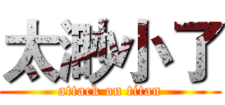 太渺小了 (attack on titan)