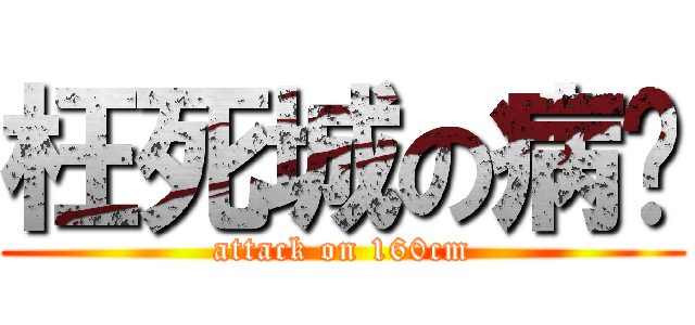 枉死城の病娇 (attack on 160cm)
