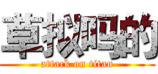 草拟吗的 (attack on titan)