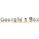 Ｇｅｏｒｇｉａ'ｓ Ｂｏｘ (Georgia's Box)