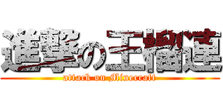 進撃の王榴連 (attack on Minecraft)