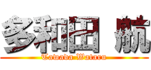 多和田 航 (Tawada Wataru)