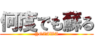 何度でも蘇る (YOZAWA)