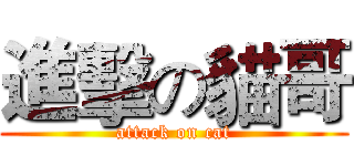 進擊の貓哥 (attack on cat)