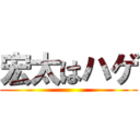 宏太はハゲ ()