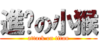 進擊の小猴 (attack on titan)