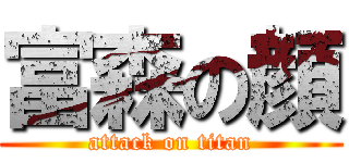 富森の顔 (attack on titan)