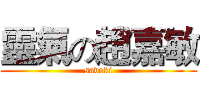 靈氣の趙嘉敏 (savoki)