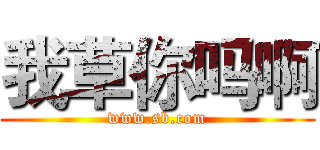 我草你吗啊 (www.sb.com)